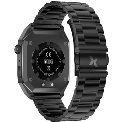 Maxcom FW65 IRON S Smartwatch - 1,95" AMOLED - IP68 - Schwarz Maxcom FW65 IRON S Smartwatch - 1,95" AMOLED - IP68 - Schwarz