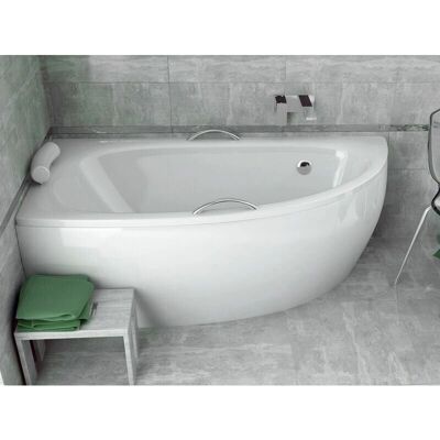 Besco Milena Premium Wanna akrylowa - Biała, 150x70cm, Prawa Besco Milena Premium Wanna akrylowa - Biała, 150x70cm, Prawa