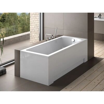 Besco Shea 160x70 prostokątna wanna - Akrylowa, antybakteryjna, odporna na zarysowania Besco Shea 160x70 prostokątna wanna - Akrylowa, antybakteryjna, odporna na zarysowania