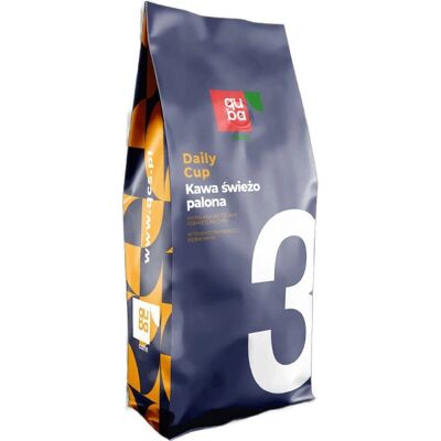 Quba Caffe Średnio Palona Arabika Robusta Kawa - 1 kg Quba Caffe Średnio Palona Arabika Robusta Kawa - 1 kg