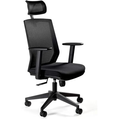 Unique Bürostuhl Esta Schwarz - Ergonomisch, Verstellbar, Modern Unique Bürostuhl Esta Schwarz - Ergonomisch, Verstellbar, Modern