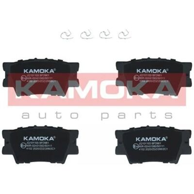 KAMOKA JQ101103 Klocki hamulcowe - Tylna os KAMOKA JQ101103 Klocki hamulcowe - Tylna os