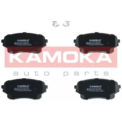 Kamoka JQ1018154 - Bremsbeläge vorne für Vorderachse Kamoka JQ1018154 - Bremsbeläge vorne für Vorderachse