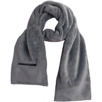 Podgrzewany szalik Glovii GA1G do sportów zimowych - Unisex Szary Podgrzewany szalik Glovii GA1G do sportów zimowych - Unisex Szary