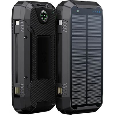 PowerNeed S20000Q Tragbares Ladegerät Lightning Solar Kabellos Schnell Outdoor PowerNeed S20000Q Tragbares Ladegerät Lightning Solar Kabellos Schnell Outdoor