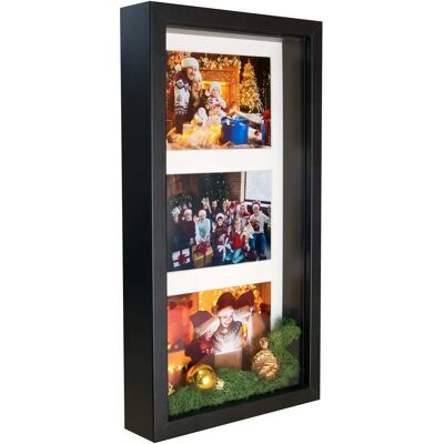 BD ART - Marco 18 x 35 cm - noir 3D - verre frontal - Frame - Publicité BD ART - Marco 18 x 35 cm - noir 3D - verre frontal - Frame - Publicité