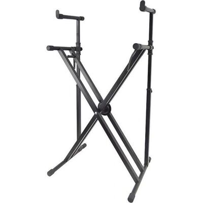 No Name X6 doppelt verstellbarer Schlüsselständer - Instrumentenständer No Name X6 doppelt verstellbarer Schlüsselständer - Instrumentenständer