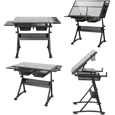 No Name Dna Pro Desk 1 - Stół kreślarski z szufladami No Name Dna Pro Desk 1 - Stół kreślarski z szufladami