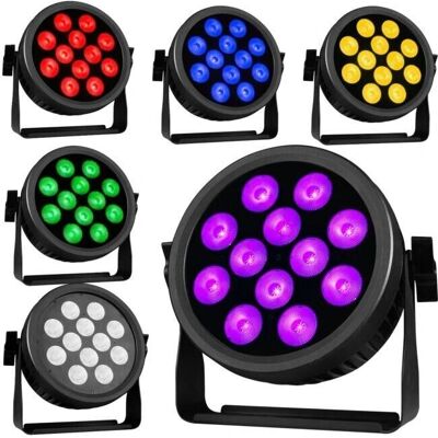 Light4me Cree Alu Hexa Par 12 Par Reflektor Light4me Cree Alu Hexa Par 12 Par Reflektor