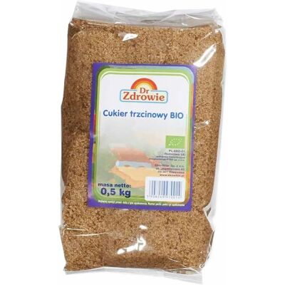 DR HEALTH Bio-Rohrzucker 500g - Zucker DR HEALTH Bio-Rohrzucker 500g - Zucker