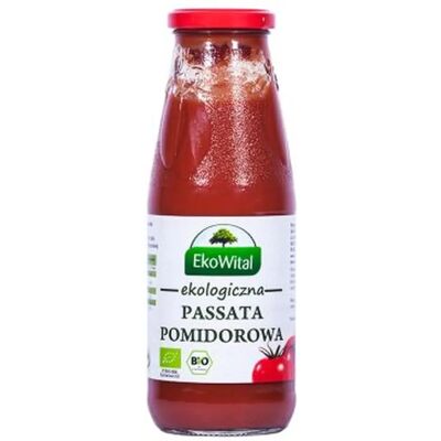 EKOWITAL Organiczna Passata z Pomidorów - Gęsta i Smaczna EKOWITAL Organiczna Passata z Pomidorów - Gęsta i Smaczna
