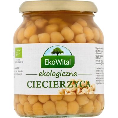 EKOWITAL Bio Kichererbsen in Salzlake 350 g / 215 g EKOWITAL Bio Kichererbsen in Salzlake 350 g / 215 g