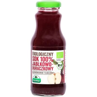 EKOWITAL Apfel Rote Beete Saft - Bio 250ml EKOWITAL Apfel Rote Beete Saft - Bio 250ml
