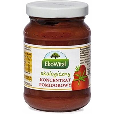 EkoWital Bio Tomatenkonzentrat - 200g - Für Suppen & Soßen EkoWital Bio Tomatenkonzentrat - 200g - Für Suppen & Soßen