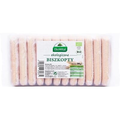 Biologiczne herbatniki dla dzieci - 200g - EKOWITAL Biologiczne herbatniki dla dzieci - 200g - EKOWITAL