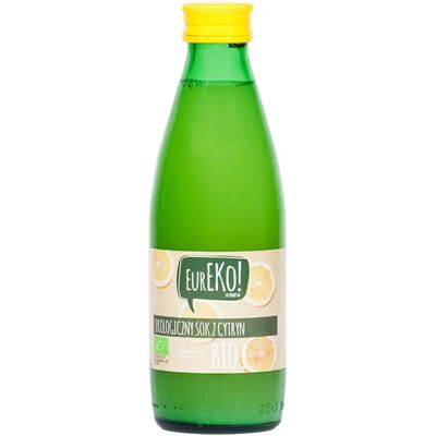 Eureko Sok z Cytryn - Organiczny 250ml - Napój Cytrusowy Eureko Sok z Cytryn - Organiczny 250ml - Napój Cytrusowy