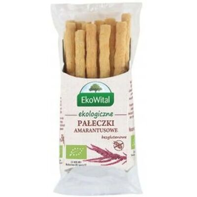 EKOWITAL Bio Glutenfreie Amarantstäbchen - Snack EKOWITAL Bio Glutenfreie Amarantstäbchen - Snack