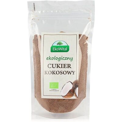 EKOWITAL Kokoszucker - Bio, Niedriger Glykämischer Index, Mineralstoffreich EKOWITAL Kokoszucker - Bio, Niedriger Glykämischer Index, Mineralstoffreich