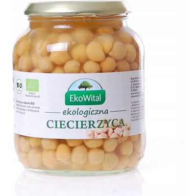 EKOWITAL Bio Kichererbsen - 415g/680g Konservierte Hülsenfrüchte EKOWITAL Bio Kichererbsen - 415g/680g Konservierte Hülsenfrüchte