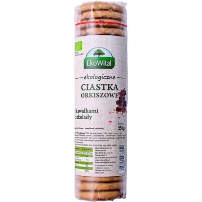 EKOWITAL Pełnoziarnisty chleb orkiszowy z kawałkami czekolady - Ciasto EKOWITAL Pełnoziarnisty chleb orkiszowy z kawałkami czekolady - Ciasto