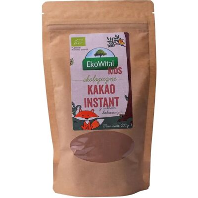 ECOWITAL Bio-Instant-Kakao - Bio, Instant, Kokoszucker ECOWITAL Bio-Instant-Kakao - Bio, Instant, Kokoszucker