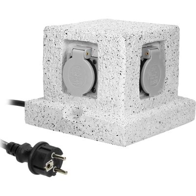 Orno 4x Schuko Prise de jardin - Power Outlet Orno 4x Schuko Prise de jardin - Power Outlet