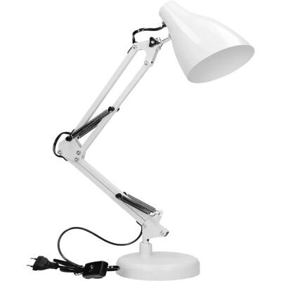 Virone DL-1/W Schreibtischlampe - Verstellbares Stahlweißlicht Virone DL-1/W Schreibtischlampe - Verstellbares Stahlweißlicht