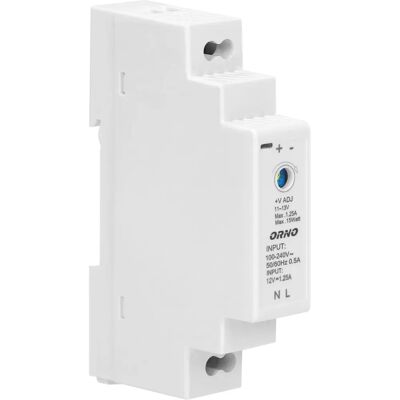 ORNO PSU-1642 Netzteil - 12V, 1,25A, 15W, DIN-Schiene ORNO PSU-1642 Netzteil - 12V, 1,25A, 15W, DIN-Schiene