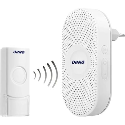 Orno Longa AC 36 Funk-Gong - Kabellose Türklingel Orno Longa AC 36 Funk-Gong - Kabellose Türklingel