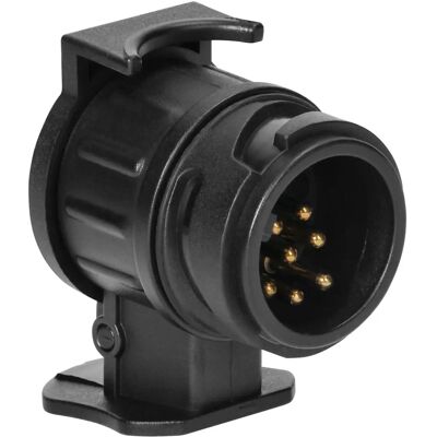 Orno Adapter 13/7-polig Kunststoff 12/24V - Elektrischer Adapter Orno Adapter 13/7-polig Kunststoff 12/24V - Elektrischer Adapter