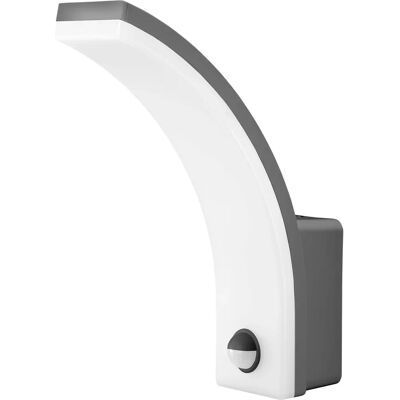 Lampa de grădină Orno cu senzor de mișcare - LED 20W, IP65, 1800lm, Gri Lampa de grădină Orno cu senzor de mișcare - LED 20W, IP65, 1800lm, Gri