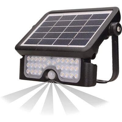 Reflector LED Solar con Sensor de Movimiento - Luz de Seguridad Exterior Reflector LED Solar con Sensor de Movimiento - Luz de Seguridad Exterior