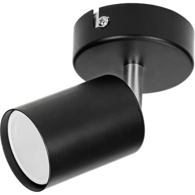 Lámpara de Pared y Techo Orno GU10 - 50W - Negro Lámpara de Pared y Techo Orno GU10 - 50W - Negro