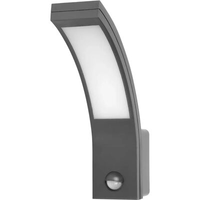 Luz de Parede LED ORNO 10W com Sensor de Movimento IP54 - Externo Luz de Parede LED ORNO 10W com Sensor de Movimento IP54 - Externo