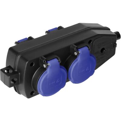 Orno - Steckdosenleiste 4-fach IP44 - Schuko 2P+E - Power strip Orno - Steckdosenleiste 4-fach IP44 - Schuko 2P+E - Power strip