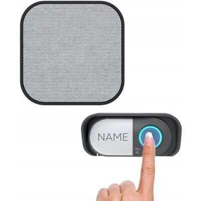 ORNO - ATEL AC 230V - Nero - 38 melodie - Campanello ORNO - ATEL AC 230V - Nero - 38 melodie - Campanello