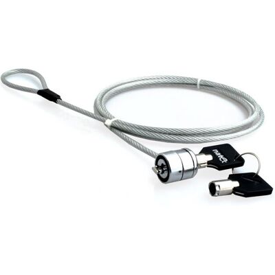 NATEC Cuerda de Seguridad Lobster - 1,8 m - Metal NATEC Cuerda de Seguridad Lobster - 1,8 m - Metal