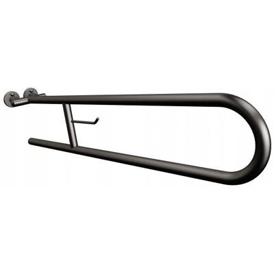 ANDEX 801/W/85NG - 85 cm - czarny - poręcz ze stali nierdzewnej ANDEX 801/W/85NG - 85 cm - czarny - poręcz ze stali nierdzewnej