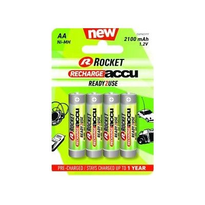 Rocket RTU 2100mAh AA Batterie - Wiederaufladbar, 4er Pack Rocket RTU 2100mAh AA Batterie - Wiederaufladbar, 4er Pack
