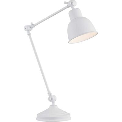 Argon Lighting Eufrat Stolní lampa - Bílá - 60W - Moderní Argon Lighting Eufrat Stolní lampa - Bílá - 60W - Moderní