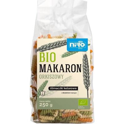 Niro Organiczne Troszkolorowe Spelt Makaron - Makaron Niro Organiczne Troszkolorowe Spelt Makaron - Makaron