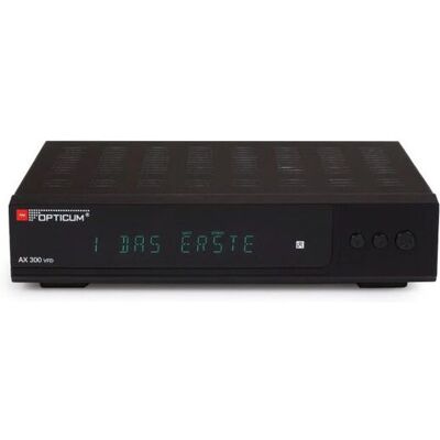 Opticum AX 300 VFD Satelliten-Receiver - Full HD, Schwarz Opticum AX 300 VFD Satelliten-Receiver - Full HD, Schwarz