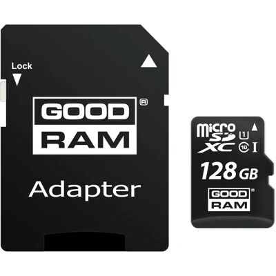 Karta pamięci microSDXC Goodram 128GB - UHS-I Klasa 10 Karta pamięci microSDXC Goodram 128GB - UHS-I Klasa 10