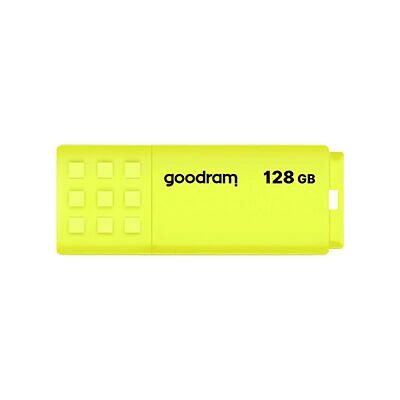 Goodram UME2 128GB Pen USB - USB 2.0 - Amarelo Goodram UME2 128GB Pen USB - USB 2.0 - Amarelo