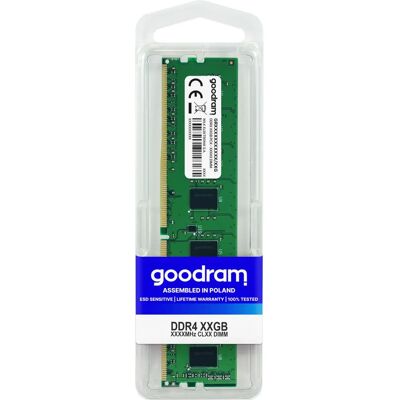 Módulo de memoria RAM DDR4 Goodram GR2666D464L19S/4G 4 GB - Escritorio Módulo de memoria RAM DDR4 Goodram GR2666D464L19S/4G 4 GB - Escritorio