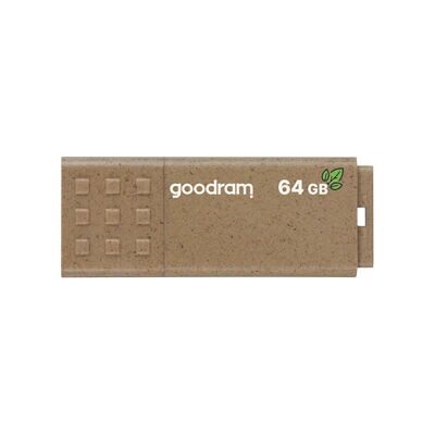 Goodram UME3 Eco Friendly USB Stick - 64GB - Braun - USB Typ-A Goodram UME3 Eco Friendly USB Stick - 64GB - Braun - USB Typ-A