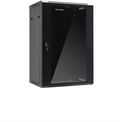 Netrack 019-180-645-022 Armoire murale 18U - Noir Netrack 019-180-645-022 Armoire murale 18U - Noir