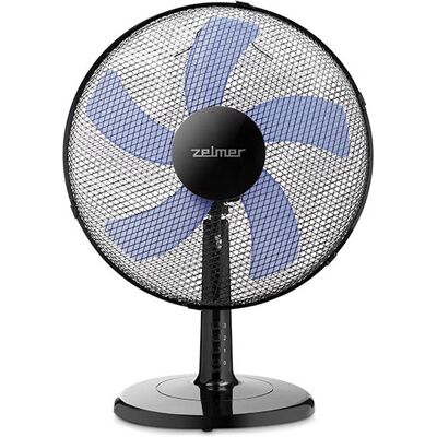 Zelmer ZTF0400 - Noir, Bleu - Ventilateur domestique - Publicité Zelmer ZTF0400 - Noir, Bleu - Ventilateur domestique - Publicité