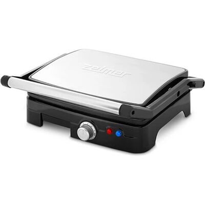 Zelmer ZPR2000 - Schwarz, Silber - Kontaktgrill Zelmer ZPR2000 - Schwarz, Silber - Kontaktgrill