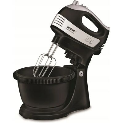 Zelmer ZHM2459B Handmixer - 700W, Schwarz, 5 Geschwindigkeiten, Turbo Zelmer ZHM2459B Handmixer - 700W, Schwarz, 5 Geschwindigkeiten, Turbo